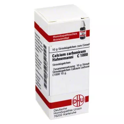 CALCIUM CARBONICUM Hahnemanni C 1000 globules, 10 g CALCIUM CARBONICUM Hahnemanni C 1000 globules, 10 g