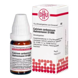 CALCIUM CARBONICUM Hahnemanni D 1000 globules, 10 g