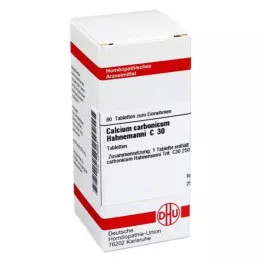 CALCIUM CARBONICUM Hahnemanni C 30 Tablets, 80 pcs