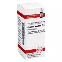 CALCIUM JODATUM D 6 globules, 10 g
