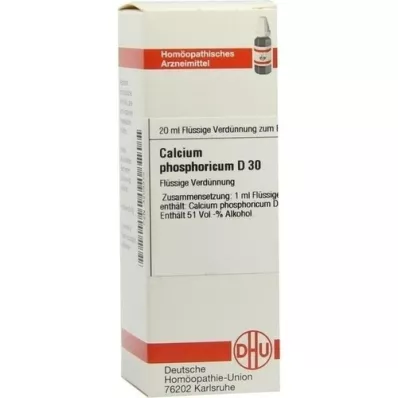 CALCIUM PHOSPHORICUM D 30 Dilution, 20 ml