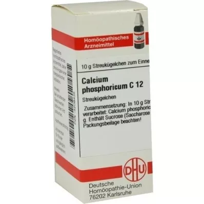 CALCIUM PHOSPHORICUM C 12 globules, 10 g