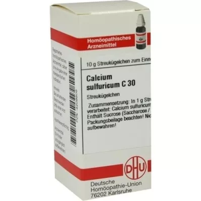 CALCIUM SULFURICUM C 30 globules, 10 g