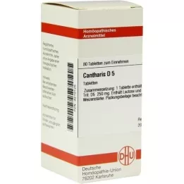 CANTHARIS D 5 tablets, 80 pc