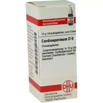 CARDIOSPERMUM D 6 globules, 10 g