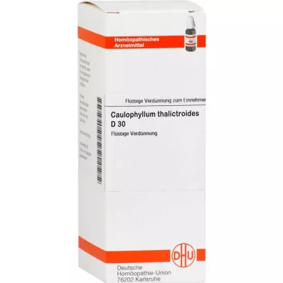 CAULOPHYLLUM THALICTROIDES D 30 Dilution, 20 ml CAULOPHYLLUM THALICTROIDES D 30 Dilution, 20 ml