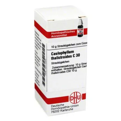 CAULOPHYLLUM THALICTROIDES C 30 globules, 10 g