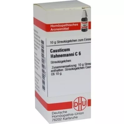CAUSTICUM HAHNEMANNI C 6 globules, 10 g