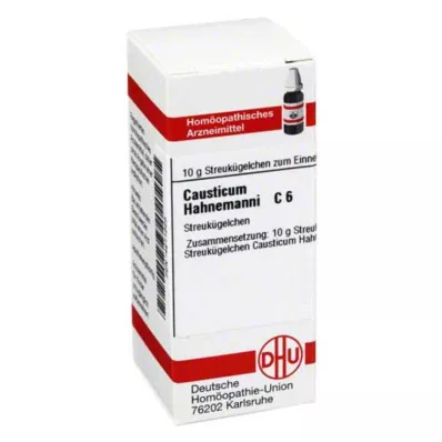 CAUSTICUM HAHNEMANNI C 6 globules, 10 g CAUSTICUM HAHNEMANNI C 6 globules, 10 g