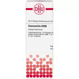 CHAMOMILLA D 200 dilution, 20 ml