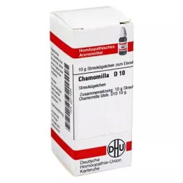 CHAMOMILLA D 10 globules, 10 g
