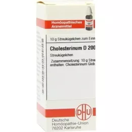 CHOLESTERINUM D 200 globules, 10 g