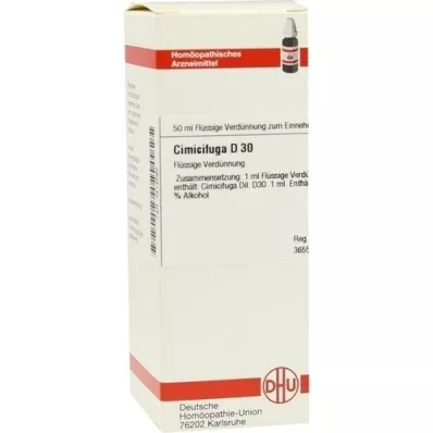 CIMICIFUGA D 30 Dilution, 50 ml