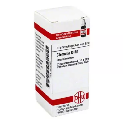 CLEMATIS D 30 globules, 10 g