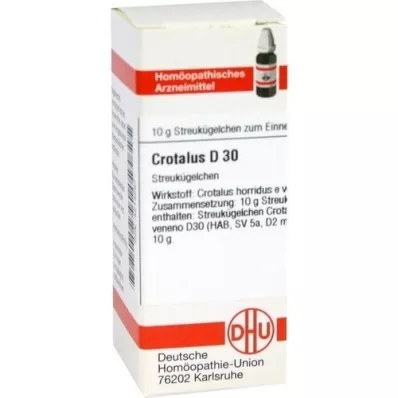 CROTALUS D 30 globules, 10 g