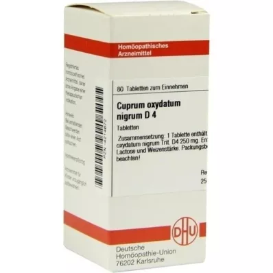CUPRUM OXYDATUM nigrum D 4 tablets, 80 pc