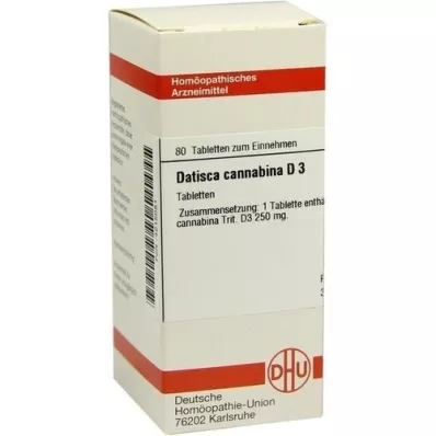 DATISCA cannabina D 3 tablets, 80 pcs