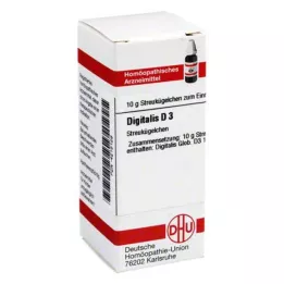 DIGITALIS D 3 globules, 10 g