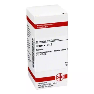 DROSERA D 12 tablets, 80 pc