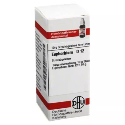 EUPHORBIUM D 12 globules, 10 g EUPHORBIUM D 12 globules, 10 g