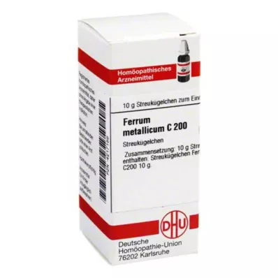 FERRUM METALLICUM C 200 globules, 10 g