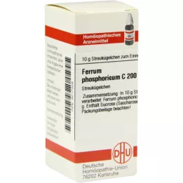 FERRUM PHOSPHORICUM C 200 globules, 10 g