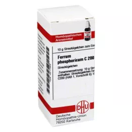 FERRUM PHOSPHORICUM C 200 globules, 10 g