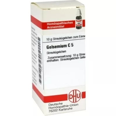 GELSEMIUM C 5 globules, 10 g
