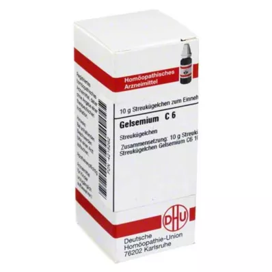 GELSEMIUM C 6 globules, 10 g