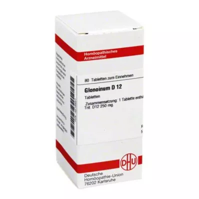 GLONOINUM D 12 tablets, 80 pc
