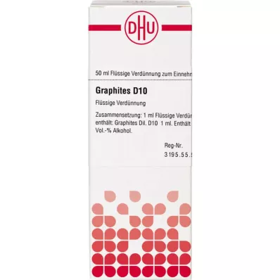 GRAPHITES D 10 dilution, 50 ml
