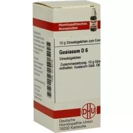 GUAIACUM D 6 globules, 10 g