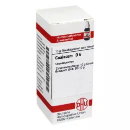 GUAIACUM D 6 globules, 10 g