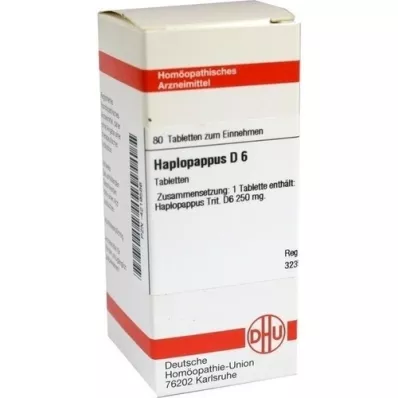 HAPLOPAPPUS D 6 tablets, 80 pc