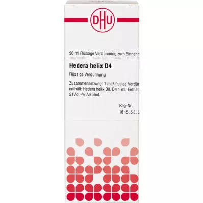 HEDERA HELIX D 4 Dilution, 50 ml