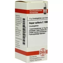 HEPAR SULFURIS C 1000 globules, 10 g