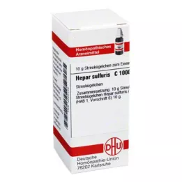 HEPAR SULFURIS C 1000 globules, 10 g