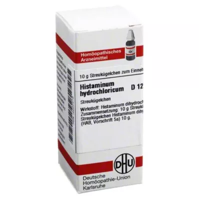 HISTAMINUM hydrochloricum D 12 globules, 10 g HISTAMINUM hydrochloricum D 12 globules, 10 g