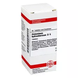 HISTAMINUM hydrochloricum D 6 tablets, 80 pcs