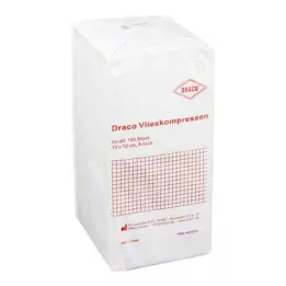VLIESKOMPRESSEN non-sterile 10x10 cm 8x, 100 pcs