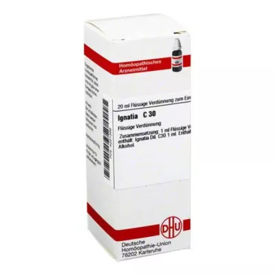 IGNATIA C 30 dilution, 20 ml IGNATIA C 30 dilution, 20 ml