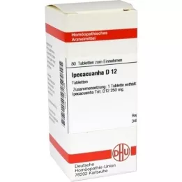 IPECACUANHA D 12 tablets, 80 pc