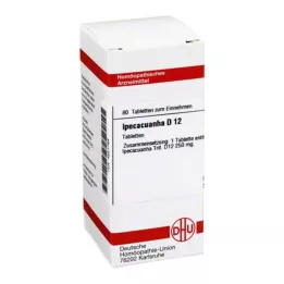 IPECACUANHA D 12 tablets, 80 pc