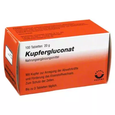 KUPFERGLUCONAT Tablets, 100 pc