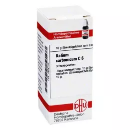 KALIUM CARBONICUM C 6 globules, 10 g