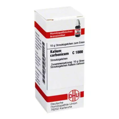 DHU Kalium carbonicum C 1000 globules, 10 g