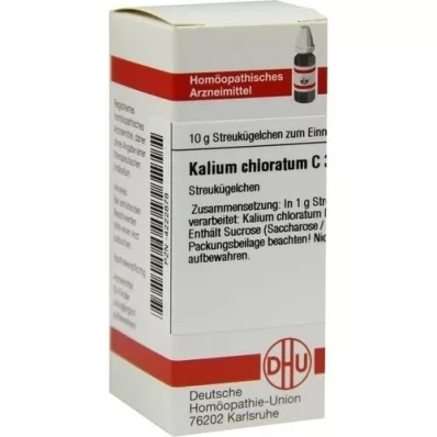 KALIUM CHLORATUM C 30 globules, 10 g