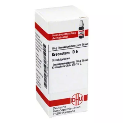 KREOSOTUM D 6 globules, 10 g KREOSOTUM D 6 globules, 10 g