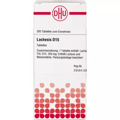 LACHESIS D 15 tablets, 200 pc