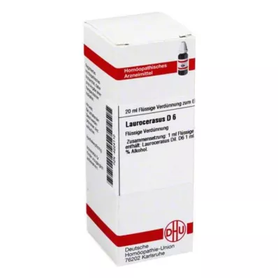 LAUROCERASUS D 6 Dilution, 20 ml LAUROCERASUS D 6 Dilution, 20 ml